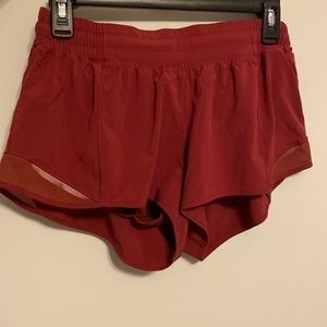 Lululemon hotty hot shorts